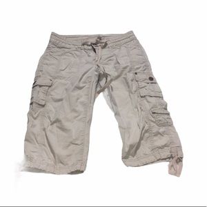 Arizona jeans light brown ankle cut Capri pants